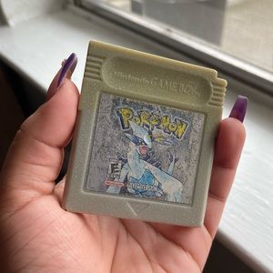 Bundle Pokémon Silver Gameboy & figurine
